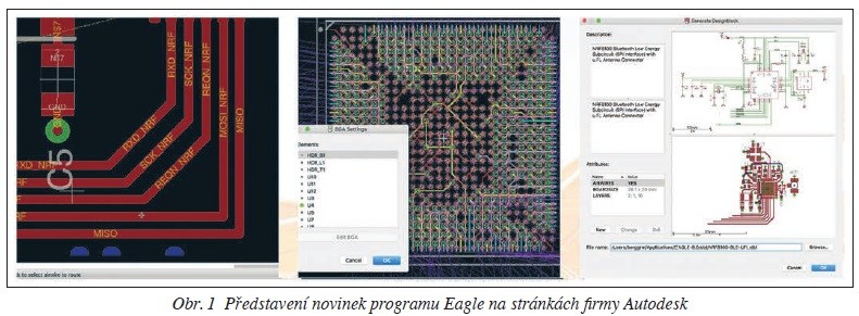 Autodesk mění program EAGLE s plným nasazením